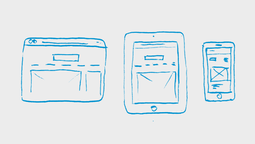 Illustration "Responsive Webdesign"