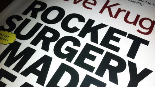 Buchtitel: Rocket Surgery Made Easy - Krug